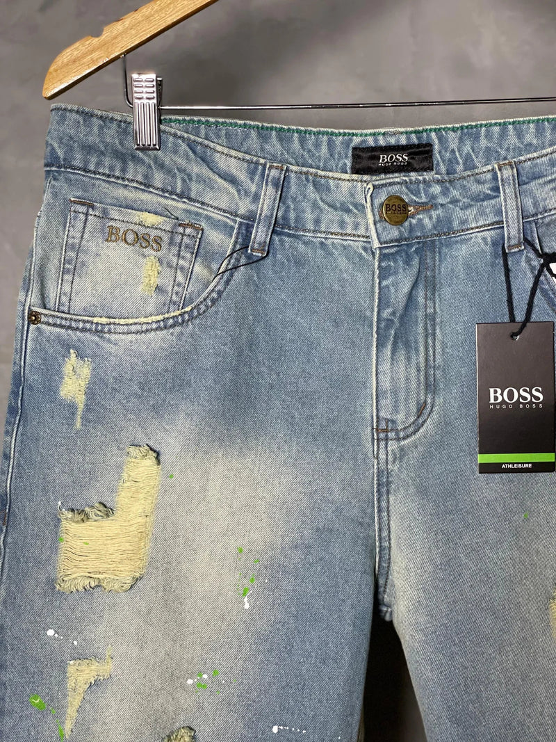 BERMUDA JEANS HUGO BOSS