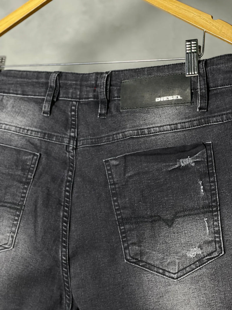 BERMUDA JEANS CINZA DIESEL