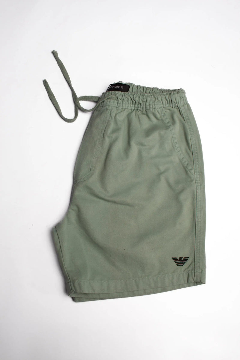 BERMUDA  SHORTS SARJA EMPORIO ARMANI VERDE